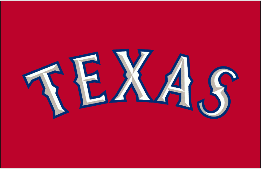 Texas Rangers 2009-2013 Jersey Logo iron on transfers for T-shirts